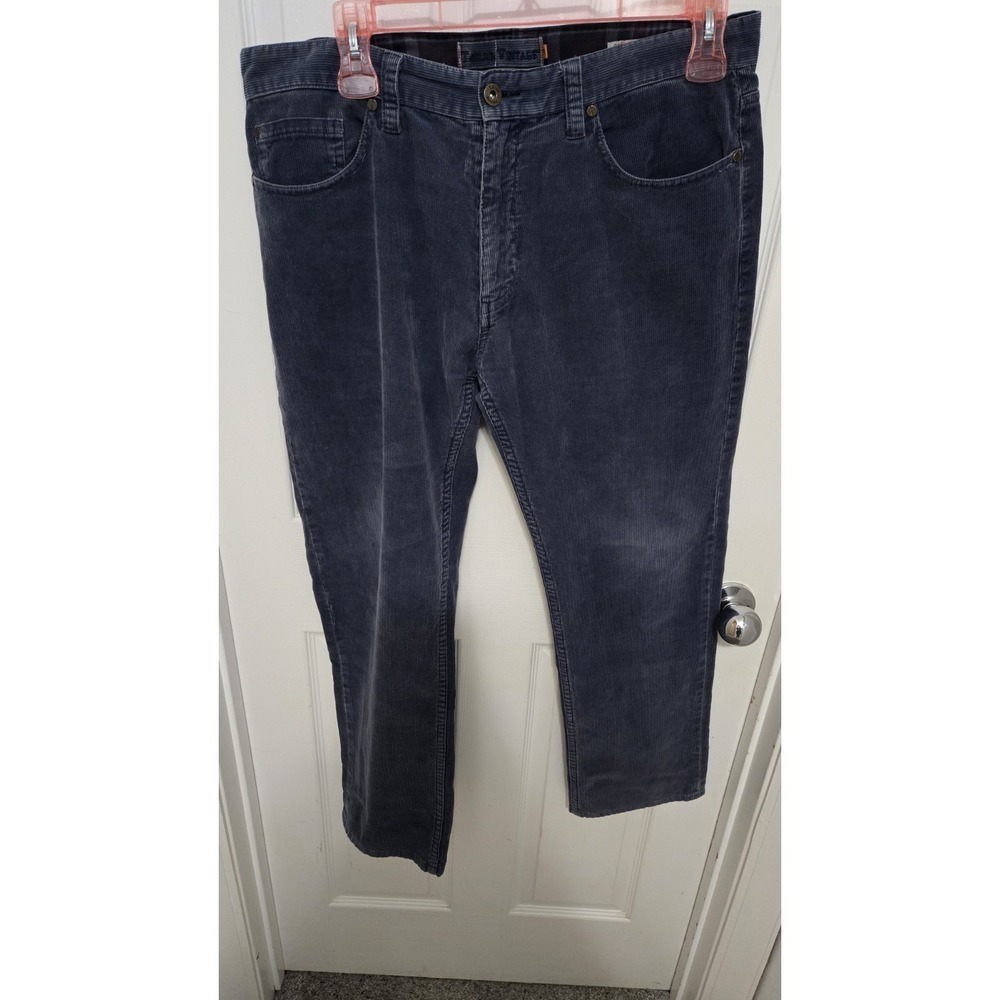 Tailor Vintage Connexico Originals Men's Corduroy Pants 36x30 Navy Blue Cotton‎